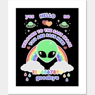 Kawaii Safe Space Posters and Art